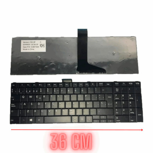 Teclado Toshiba Satellite C50 C50D C55 C55D C55A Español