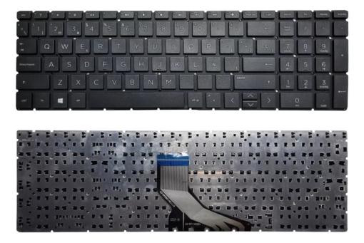 Teclado HP Compaq 250 G7 255 G7 15-DA 15-DB 15-DW 255 G7 256 G7 NSK-XN4SC Negro